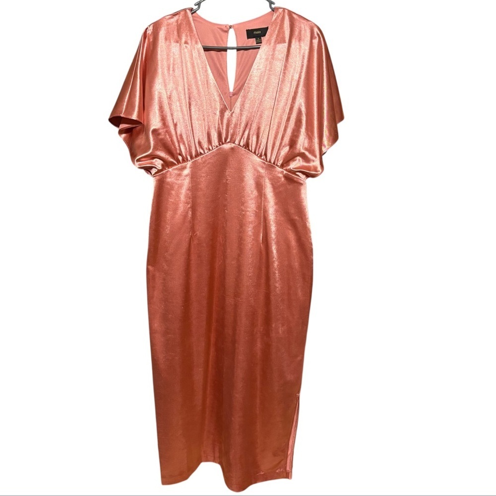 Maia-Elegant Rose Gold Dress SZ 8